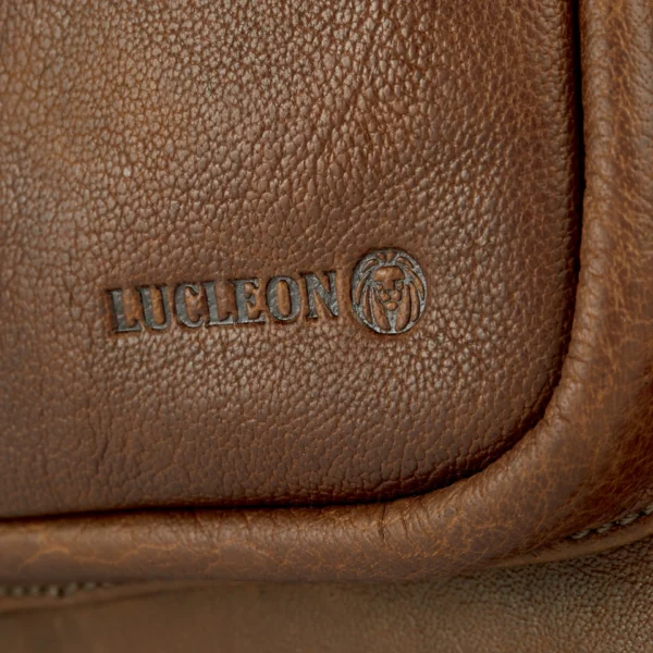 CALIFORNIA TAN LEATHER BACKPACK - Image 7