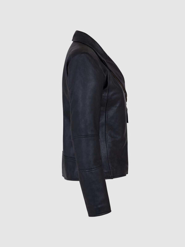 Motorbike Sheep Leather Jacket - Image 3