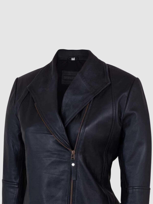Motorbike Sheep Leather Jacket - Image 4