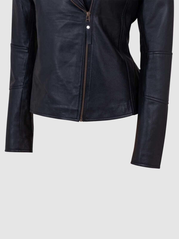 Motorbike Sheep Leather Jacket - Image 5